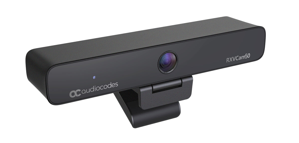 AudioCodes RXVCam50M Webcam – 4K Ultra HD, 30 fps, USB 3.0, PTZ – Schwarz