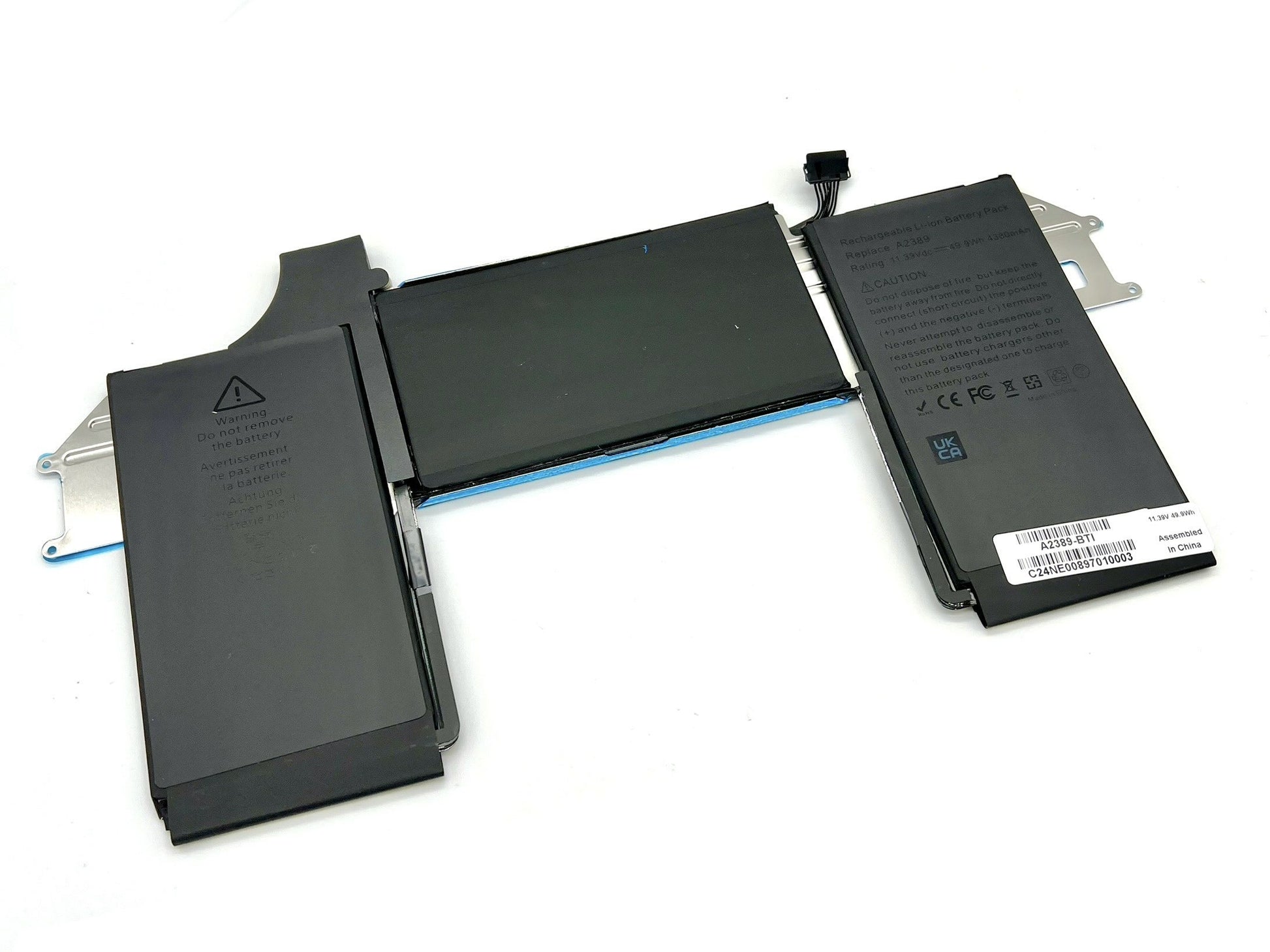 BTI Notebook-Akku – für MacBook Air 13" (2020) – 50 Wh, 11,4 V (3 Zellen)