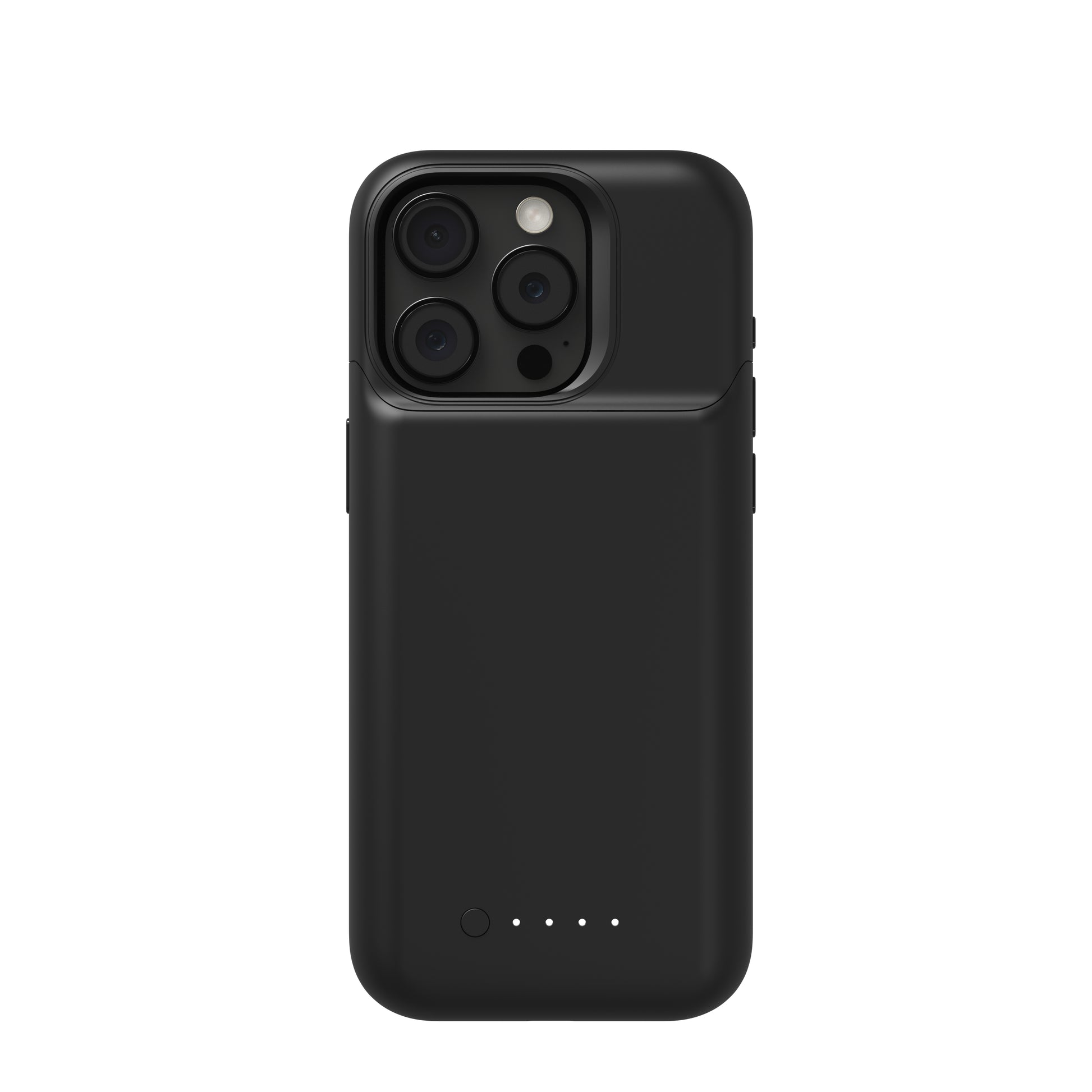 mophie Power-Case (mit Akku) – für Apple iPhone 15 Pro Max, Recycling-Kunststoff, Schwarz, 3000 mAh
