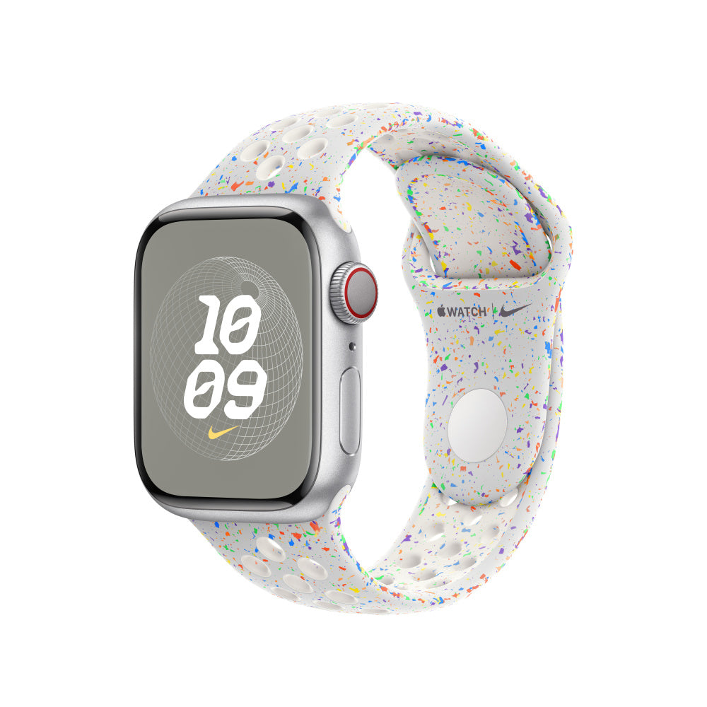 Apple Sportarmband, Pure Platinum, S/M, für Apple Watch 38 mm, 40 mm, 41 mm