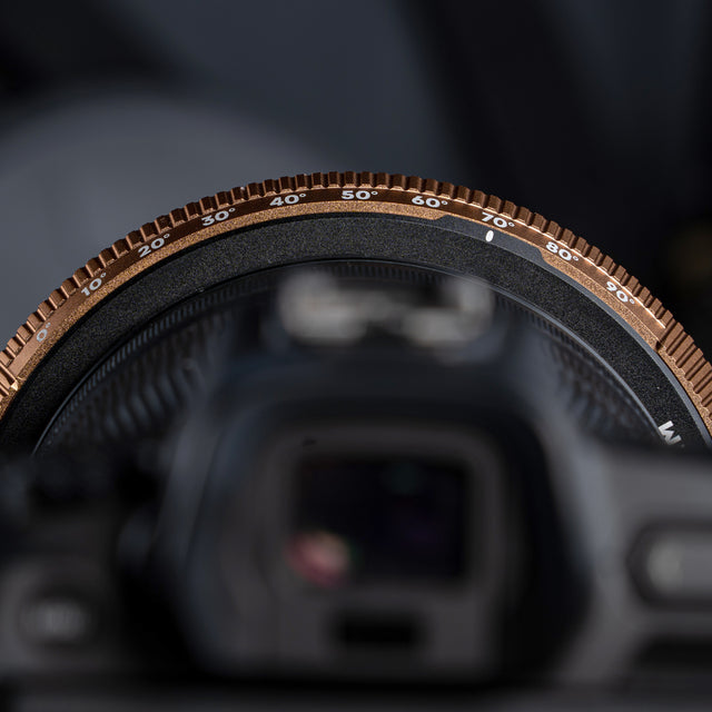 PolarPro Stage 2 CP Polarisationsfilter – 82 mm – für Objektive mit 82 mm Filtergewinde – Bronze/Grau
