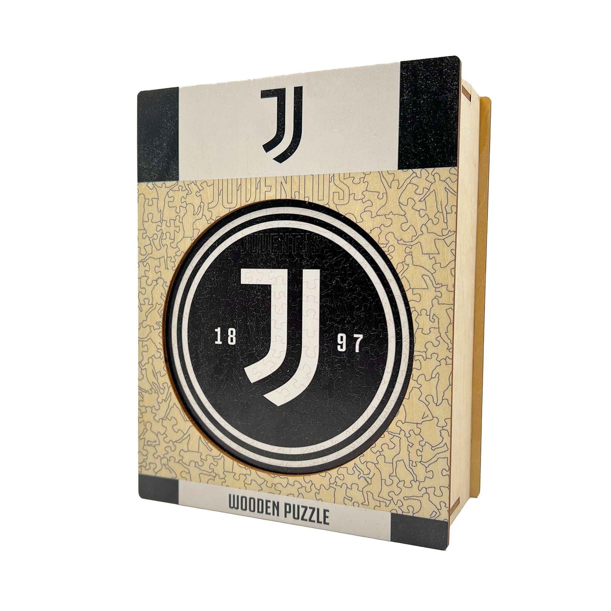 Iconic Puzzles Juventus FC Logo – Holz-Puzzle, ab 10 Jahren