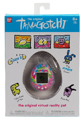 Bandai Tamagotchi Original – Elektronisches Haustier – 3 × 4 × 1,5 cm – ab 8 Jahren – mehrfarbig