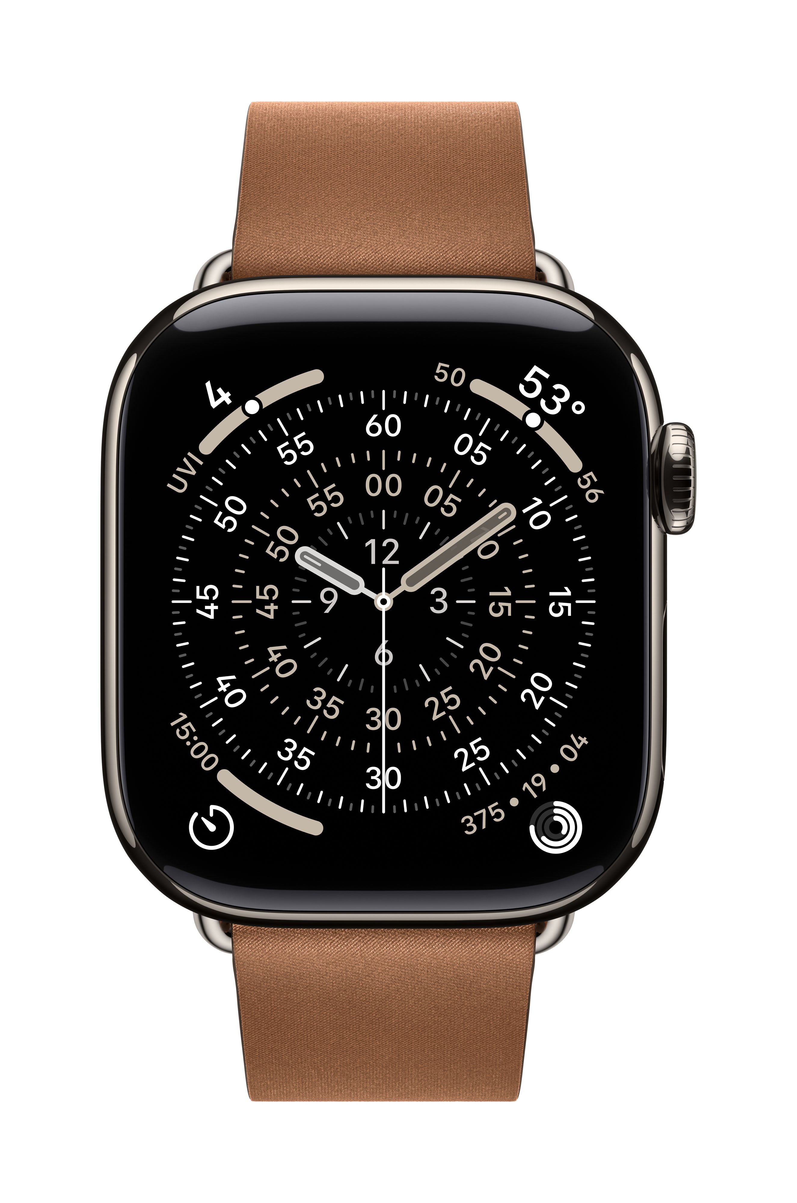 Apple Modern Buckle – Armband – für Apple Watch 42 mm, Karamell, Grösse M, Polyester