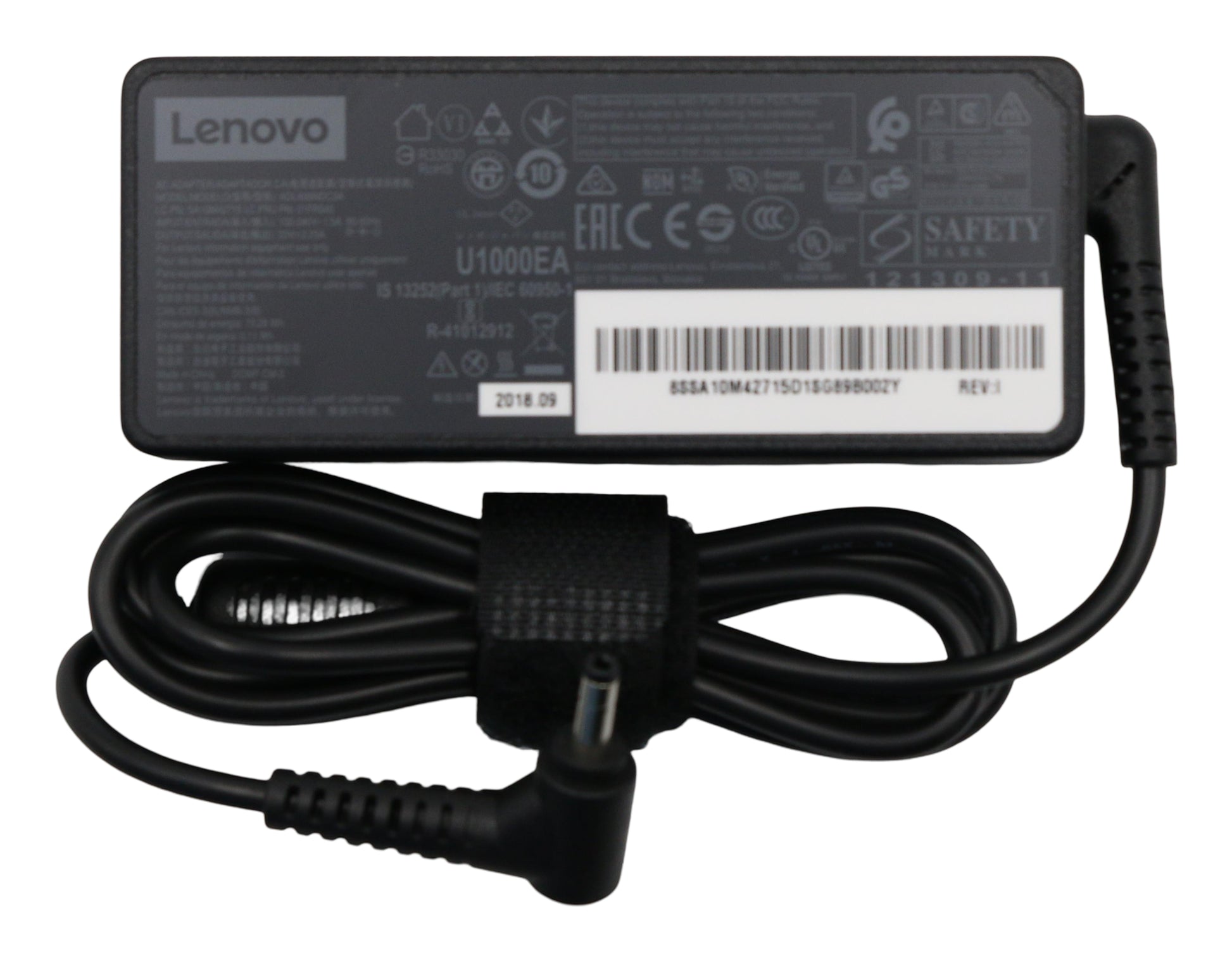 Lenovo ADLX65NDC3A Netzteil 65 W – 20 V, 3,25 A – für Laptop – schwarz