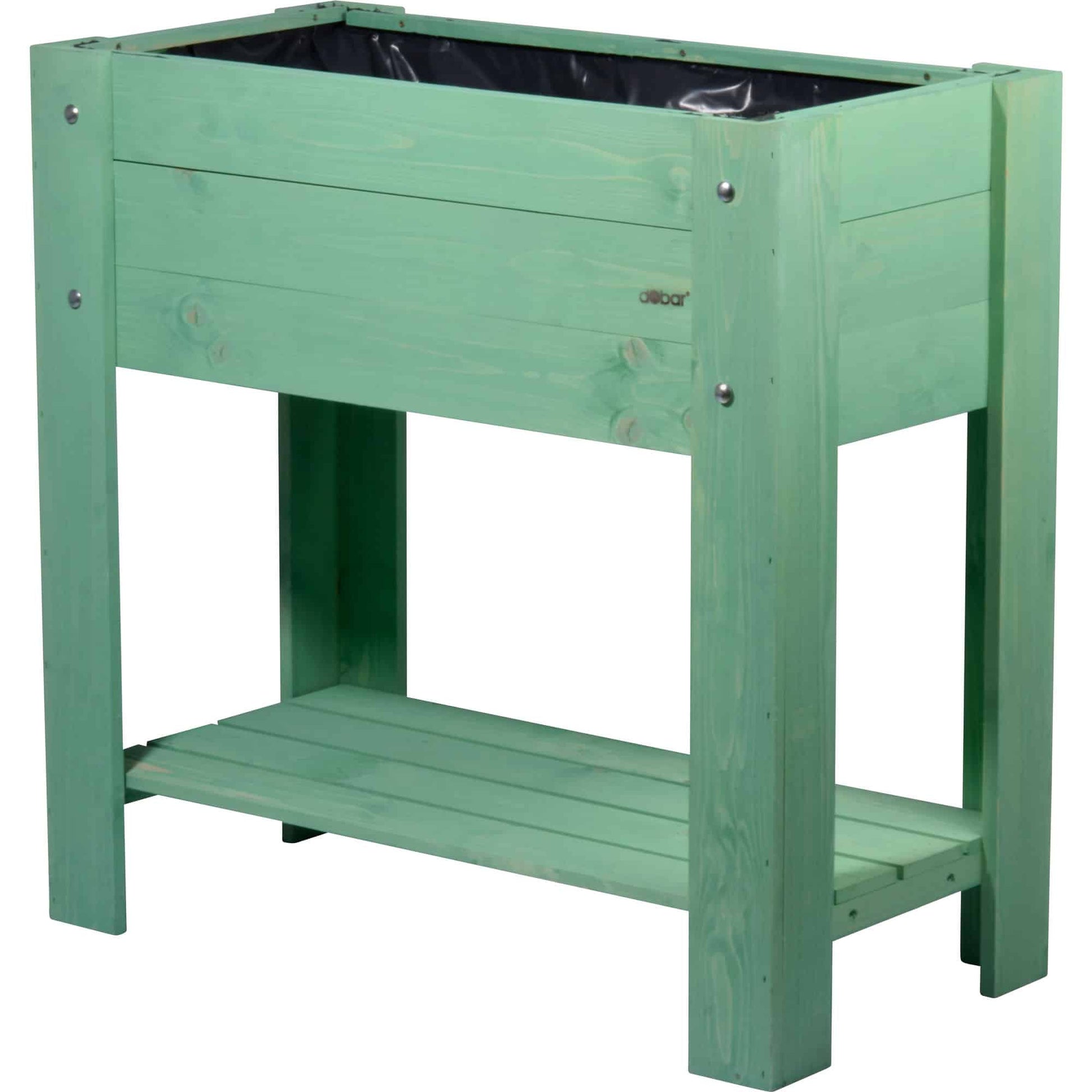 Dobar Hochbeet Urban – 80,3 × 40 × 78,4 cm, Kiefernholz, Grün