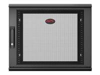 APC NetShelter WX AR109SH6 – Wandgehäuse – 19" Rack, 9U, Wandmontage, Schwarz