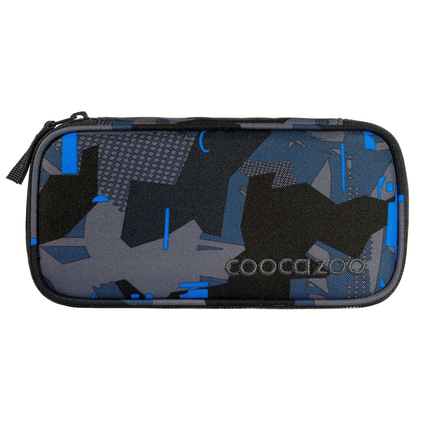 Coocazoo Etui Schlamperetui, leer – Blue Craft – Kunststoff – 24,0 × 6,0 × 11,0 cm