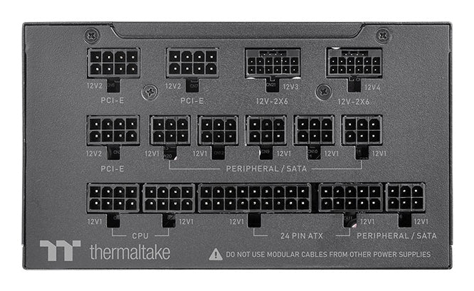 Thermaltake Toughpower TF3 1300 W ATX Netzteil 80 PLUS Titanium – Vollmodular, ATX 3.1, 12VHPWR×2 – PCIe 6+2-Pin