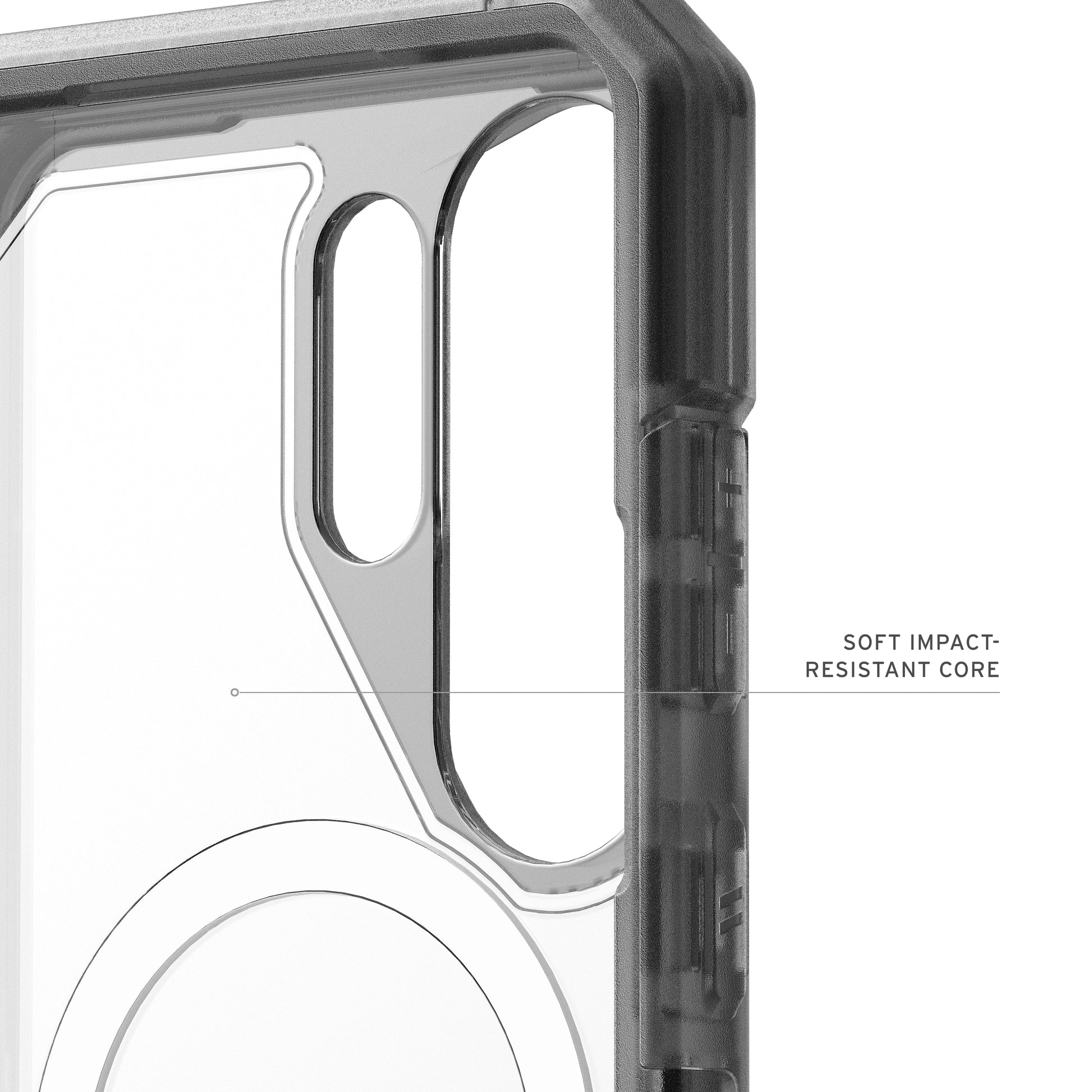 Urban Armor Gear UAG Trooper Backcover – für Samsung Galaxy S26 Ultra, MagSafe, mit Ständer, PC, Transparent