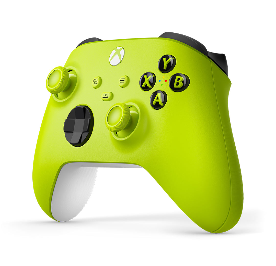 Microsoft Xbox Wireless Controller Electric Volt – Gamepad – Bluetooth, USB-C, für Xbox & PC – Grün