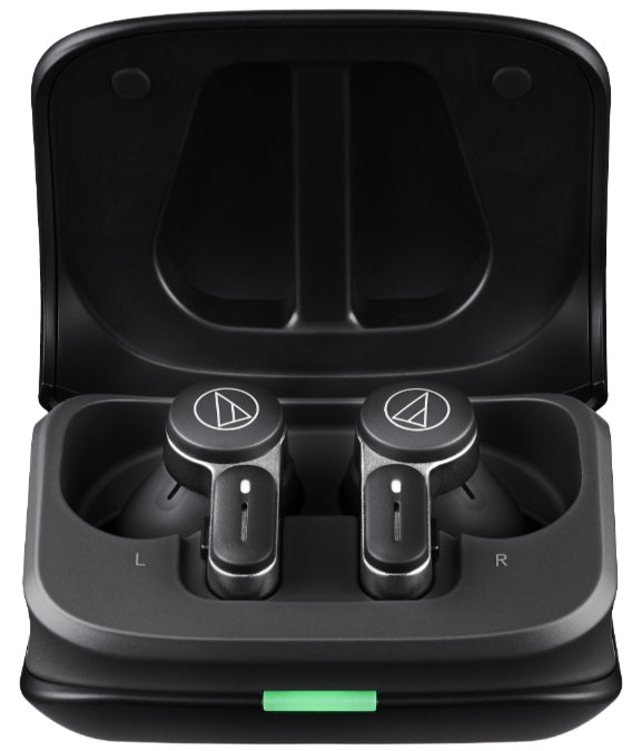 Audio-Technica ATH-TWX7 TWS In-Ear – ANC, Qi-Ladecase, Schwarz, BT 5.1