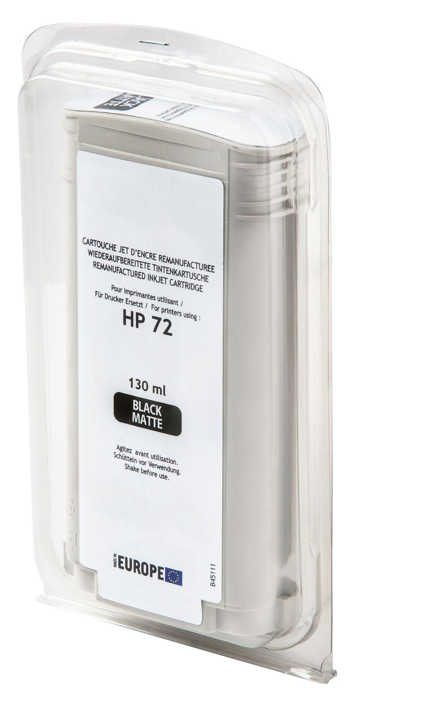 CoreParts Tintenpatrone Schwarz, Kompatibel – für HP