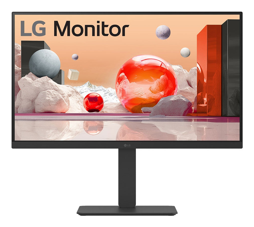 LG 27BA850-B – Monitor, 27", IPS, 100 Hz, 250 cd/m², Webcam, USB-C, KVM, VESA 100 × 100, Schwarz