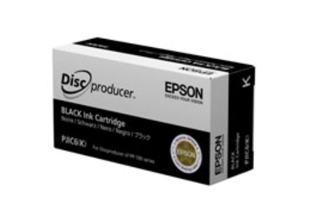 Epson PJIC7K Schwarz Tintenpatrone (Original) – für Discproducer PP‑55 – C13S020693