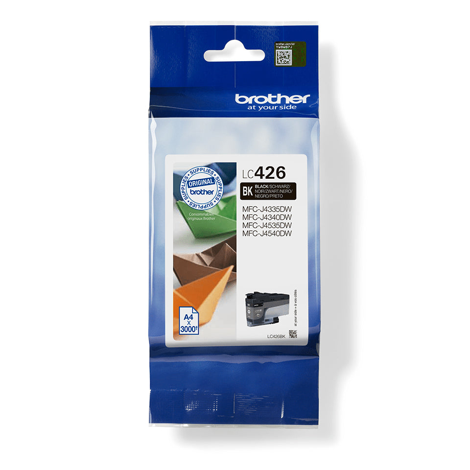 Brother Tintenpatrone, Schwarz – für Inkjetdrucker/Multifunktionsgeräte