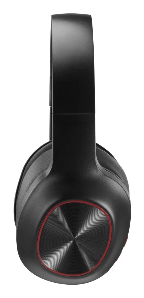 Hama Spirit Calypso III Over-Ear Kopfhörer – BT, Schwarz/Rot, BT 5.3