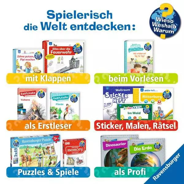 Ravensburger Buch – WWW: Was passiert im Wald und auf der Wiese?, Hardcover, 144 Seiten, Deutsch, ab 4 Jahren