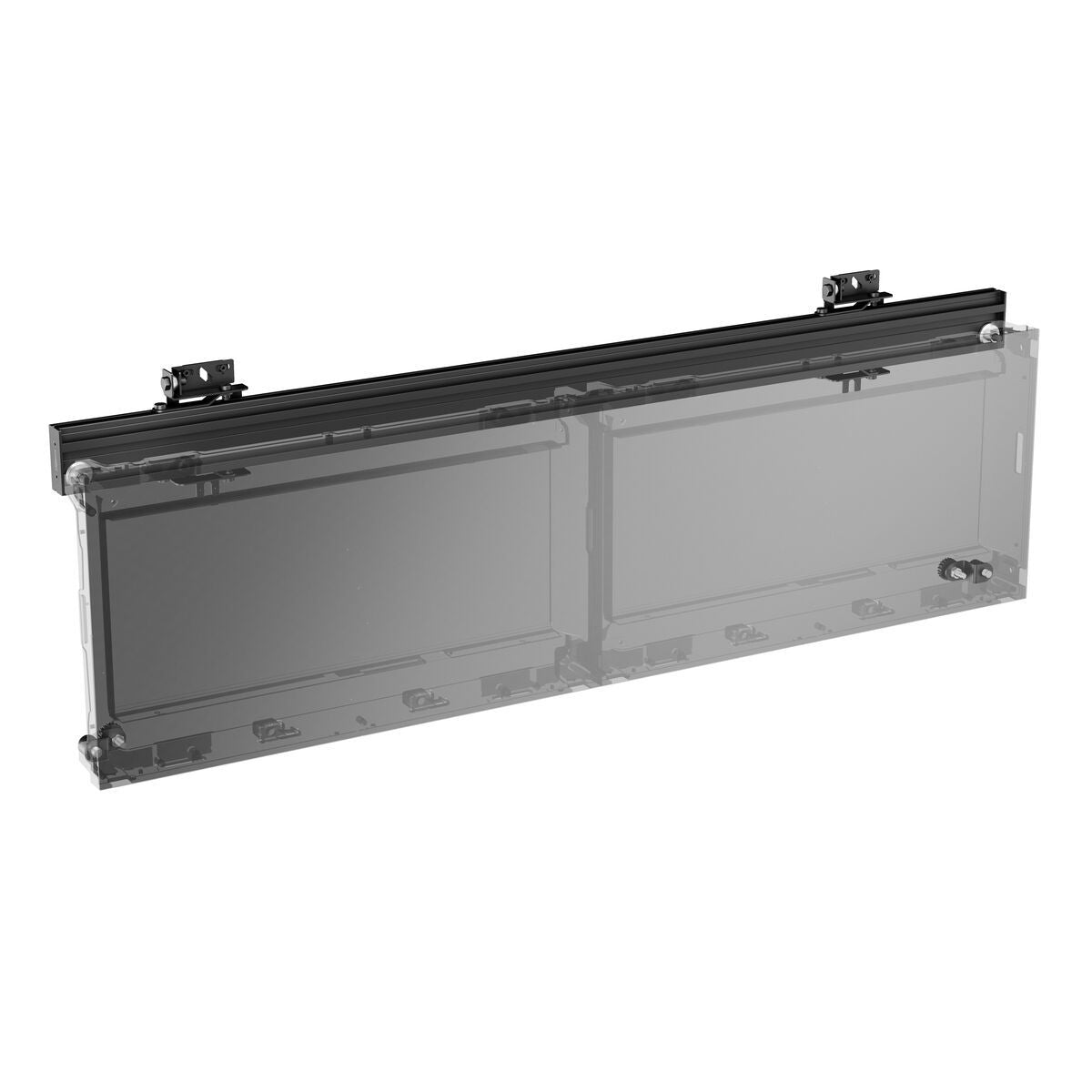 Vogel's Magnetleiste – schwarz, 4er-Pack