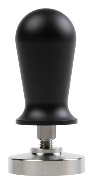 Furber. Furber – Tamper Ø 5,1 × 10,5 cm, Edelstahl, Schwarz/Silber, für universelle Siebträger