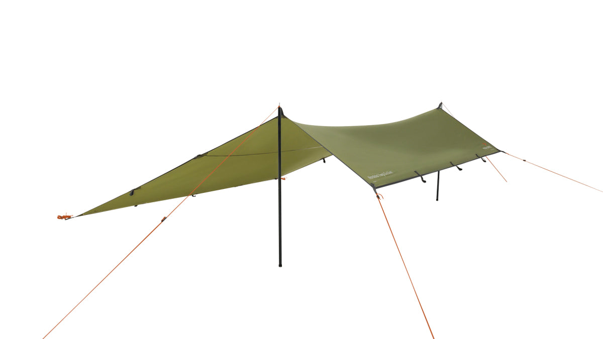 Easy Camp Tarp Norddal – wasserfest, Wassersäule 2000 mm – 3000×3000 mm – grün – Polyester – 950 g