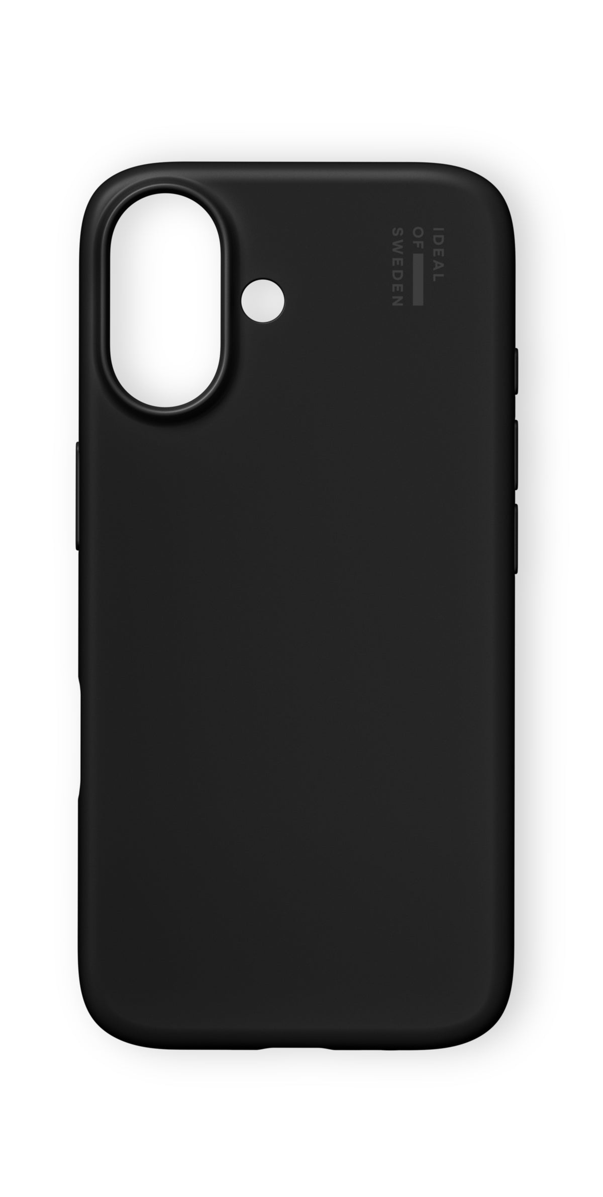 iDeal of Sweden Slim Case Backcover – für Apple iPhone 16, MagSafe, Kunststoff, Mattschwarz