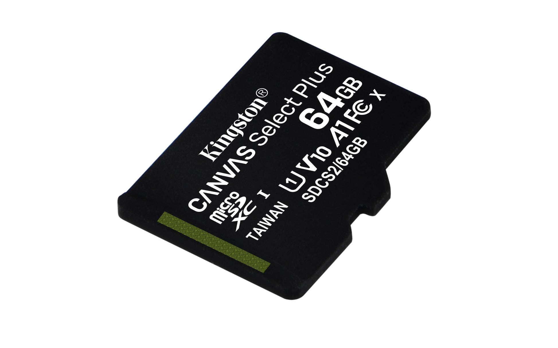 Kingston Canvas Select Plus 100R A1 C10 – 64 GB microSDXC, Adapter