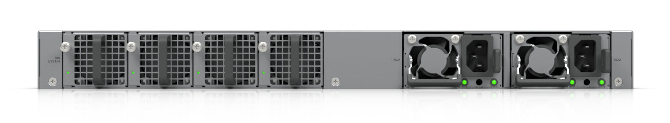 Ubiquiti Managed L2/L3 Switch – 8× 2,5G + 16× 10G, 2× SFP28, PoE+/PoE++, PoE-Budget 1050 W, 1U, 19"
