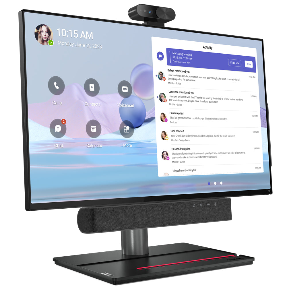 Lenovo ThinkSmart View Plus – Videokonferenzsystem – Full HD, Android, WLAN/LAN, Bluetooth 5.1