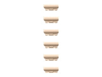 Apple Gliederarmband-Erweiterung für Apple Watch – Edelstahl Gold, 6er Pack