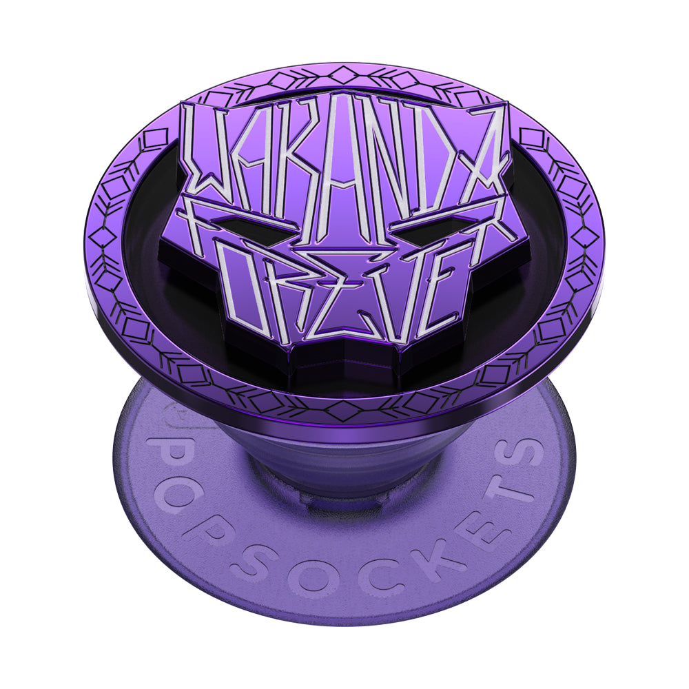 PopSockets Premium – Foto-/Video-Griff – drehbar, klebend (glatte Oberflächen) – für Smartphones – Violett