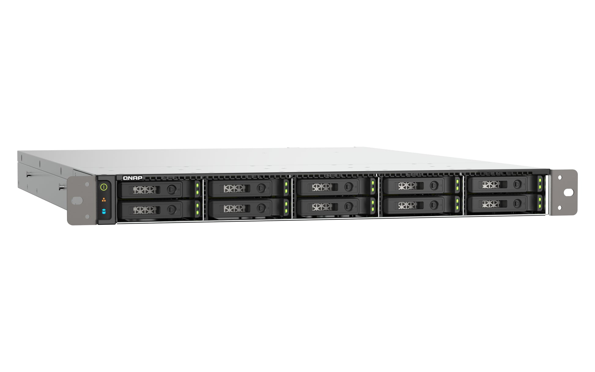 QNAP TS-H1090FU-7232P-64G Allgemeines Speichergerät – NVMe, U.2/U.3, 1U, 10-Bay, 2,5"