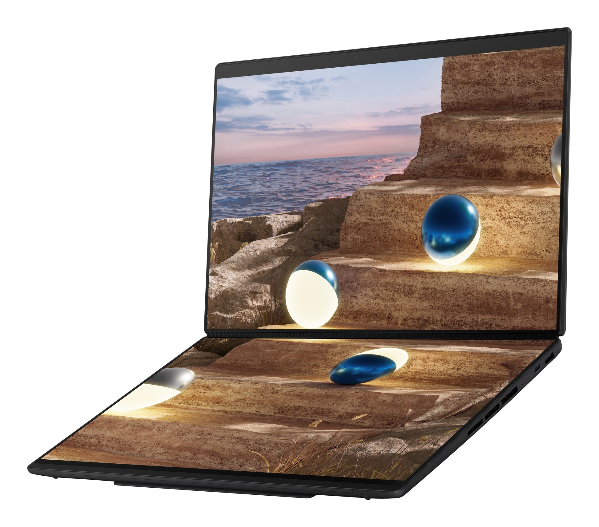 ASUS Zenbook Duo UX8407AA-SN605W – 14" WQXGA+ OLED Touch, Core Ultra 9 386H, 32 GB, 1 TB SSD, Win 11 Home