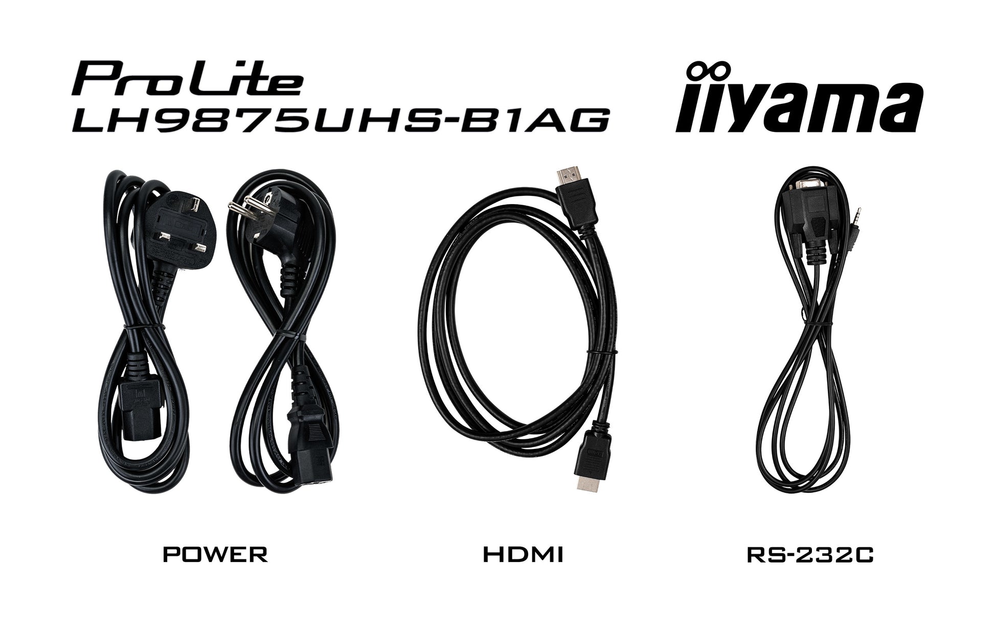 iiyama LH9875UHS-B1AG – 97,5" Public Display LED UHD 4K, Android OS, 24/7