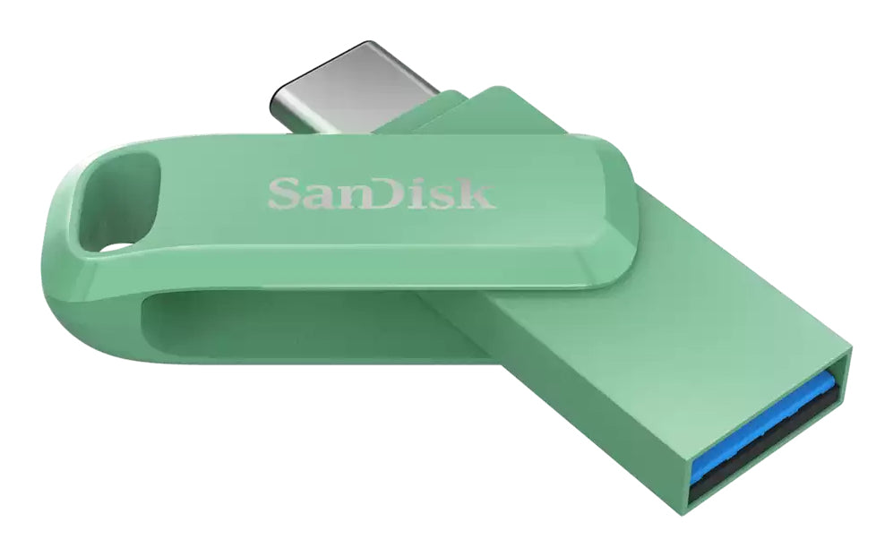 SanDisk Ultra Dual Drive Go USB-Stick – 512 GB, USB-C, Absinthgrün