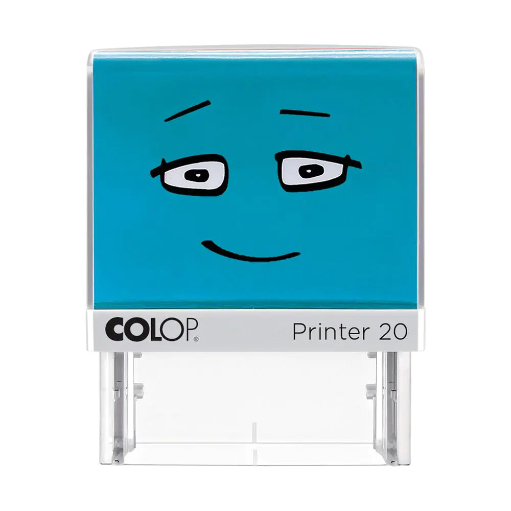 Colop NIO School Textstempel – Selbstfärbender Wortstempel, Text Unterschrift der Eltern, Deutsch – Abdruck 38 ×