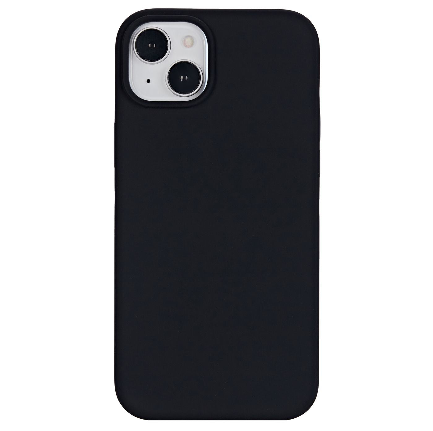 eSTUFF INFINITE ROME Backcover – für Apple iPhone 15 Plus – MagSafe, PC+Silikon+Mikrofaser, Schwarz