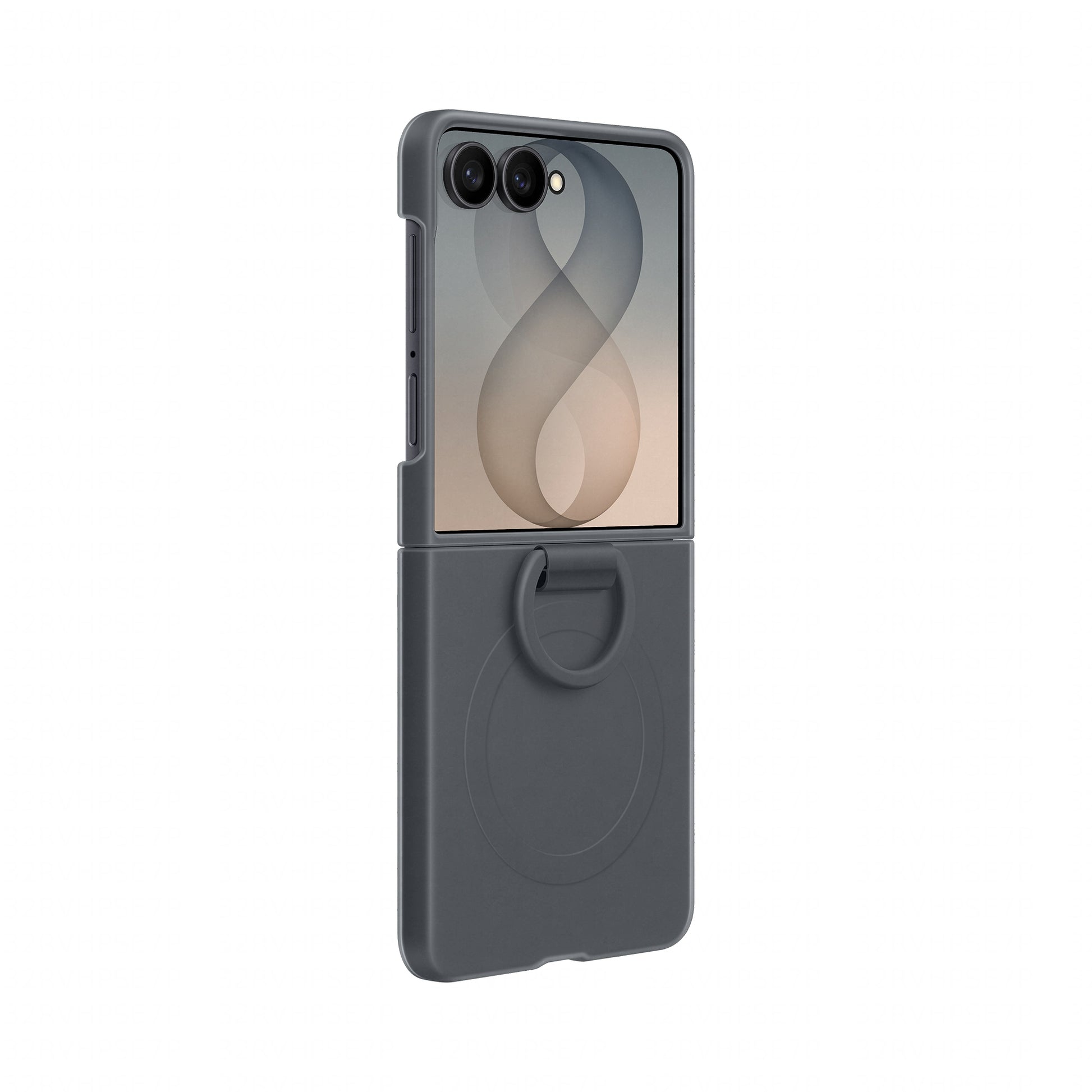 Samsung Backcover – für Samsung Galaxy Z Flip8, Silikon, Graphit