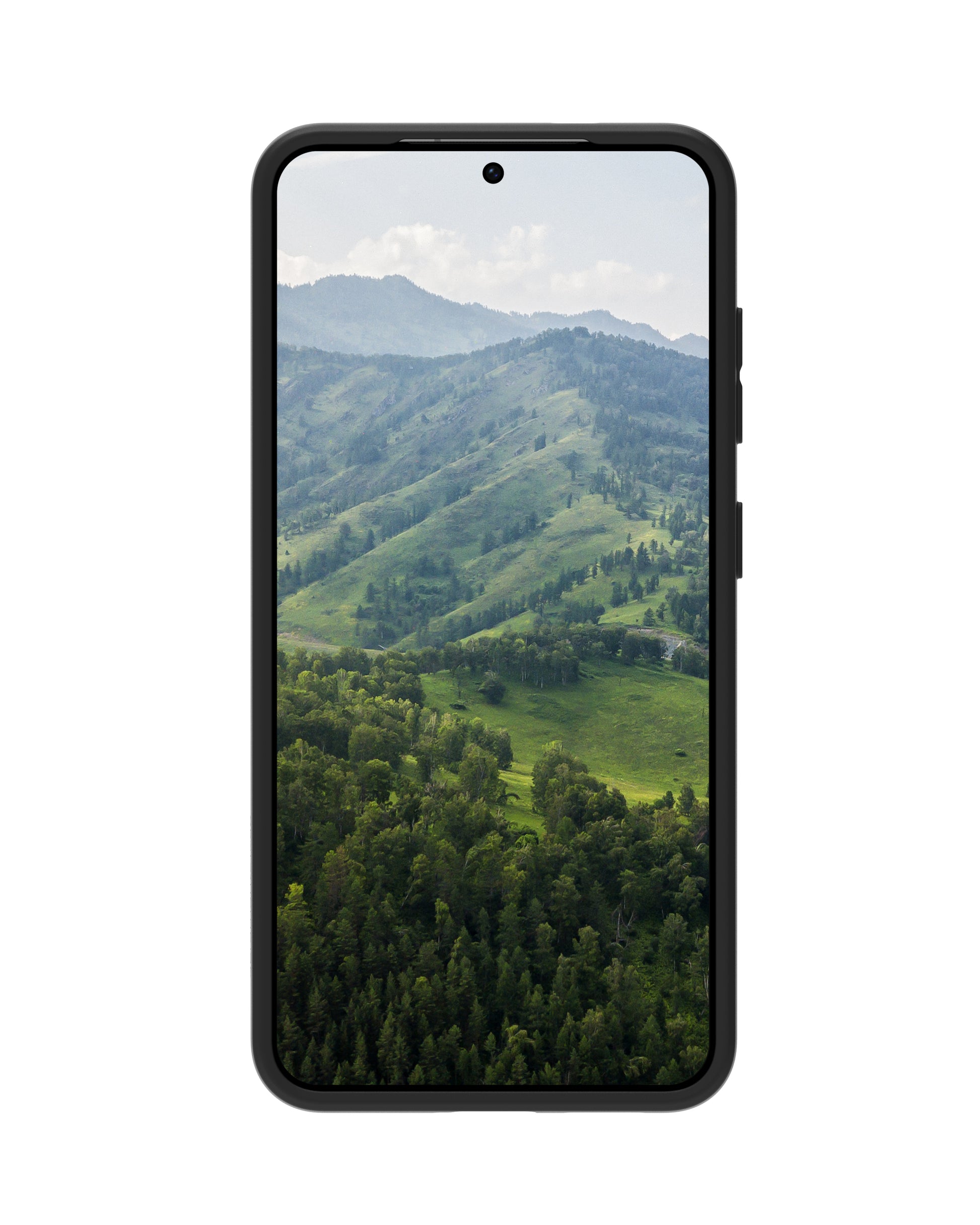 dbramante1928 Greenland Backcover – für Samsung Galaxy S25, Schwarz, bis 1,2 m sturzsicher