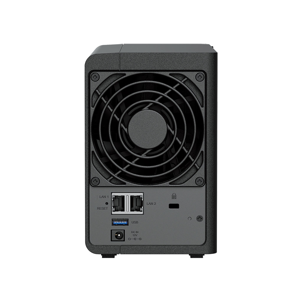 Synology DS224+ – 2-Bay Desktop NAS – Intel Celeron J4125, 2 GB RAM, für 2,5"/3,5" HDD/SSD, SATA