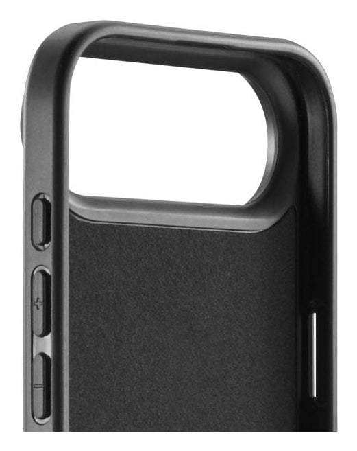 Black Rock Robustes Carbon Backcover – für Apple iPhone Air, PC+TPU, Schwarz, kratzresistent