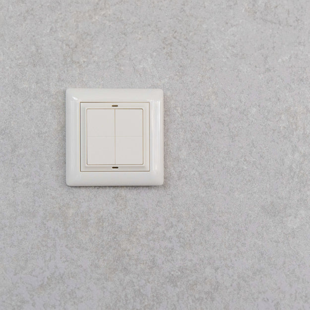 Shelly BLU Wandschalter 4 – Fernbedienung – Bluetooth, 4 Tasten – für Gira, Merten
