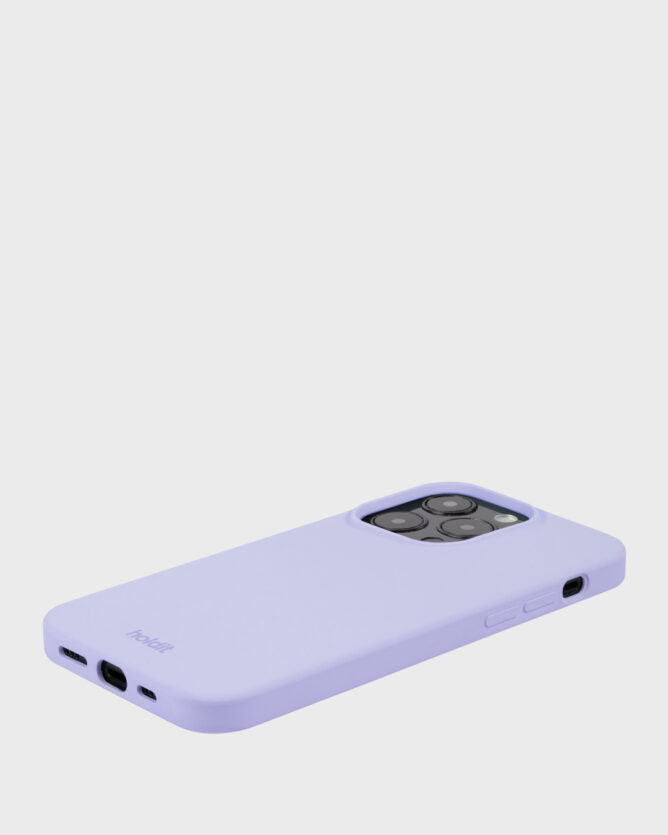 Holdit Silikonhülle – iPhone 15 Pro, Lavendel, Cover