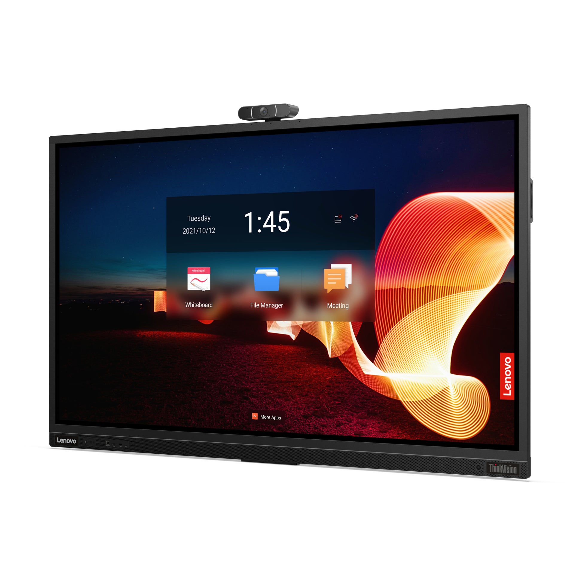 Lenovo ThinkVision T75 – 75" Touch, 3840 × 2160 (4K), IPS, LAN, HDR