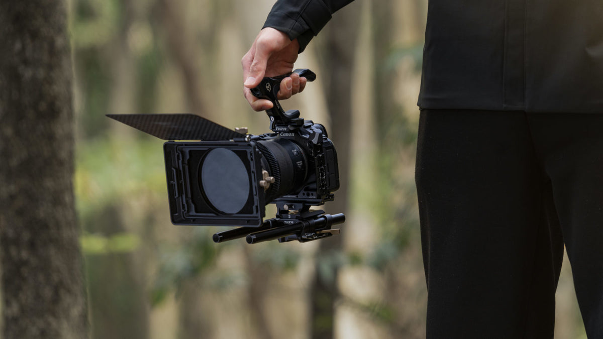 Tilta TA-T45-FCC-B Kameracage – Aluminium, 156 × 123 × 62 mm, 417 g – für Canon R6 Mark II – Schwarz