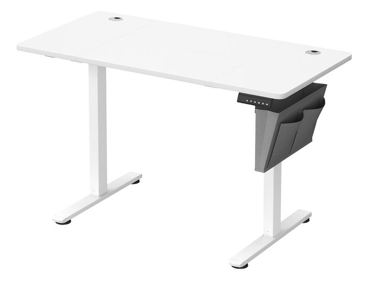 Songmics Schreibtisch – 120 × 60 cm, weiss, Stahl