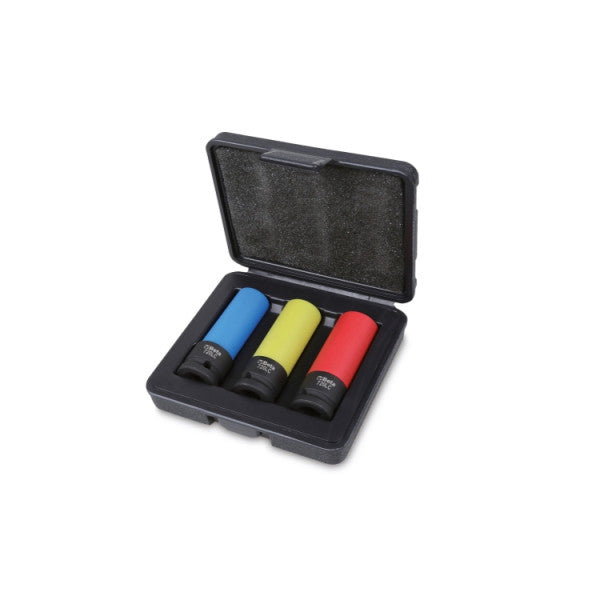 Beta Stecknuss-Satz 1/2", 17/19/21 mm, 3-teilig, Box, 720LC/C3