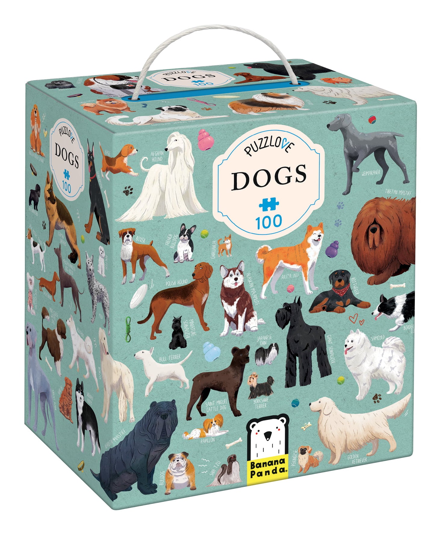 Banana Panda Puzzlover Dogs – Logikspiel, ab 5 Jahren, mehrsprachig