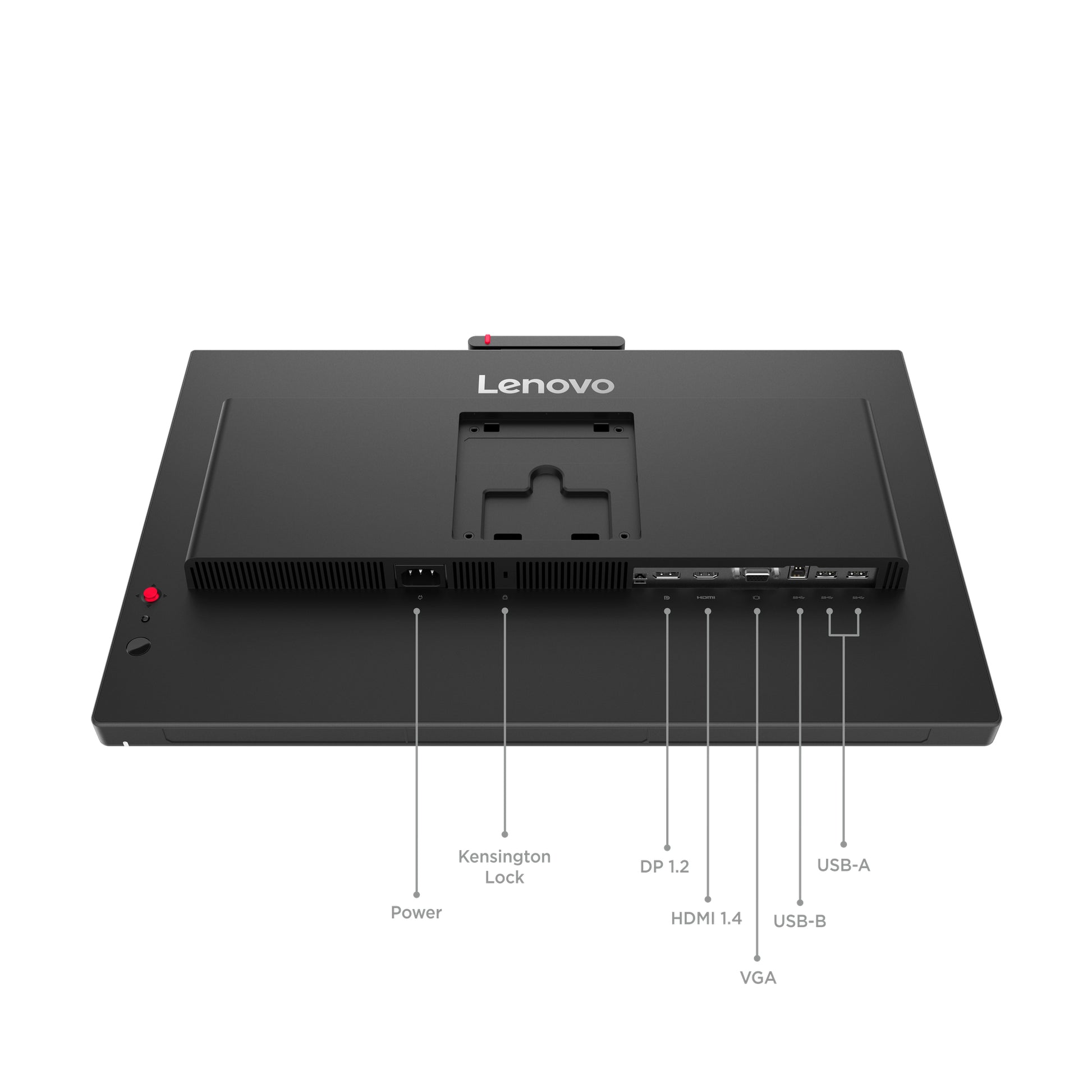 Lenovo ThinkVision T27qd-4v (64B8UAT1EU) – 27", 2560 × 1440 (WQHD), IPS, 120 Hz, USB-C 100 W, Webcam, LAN