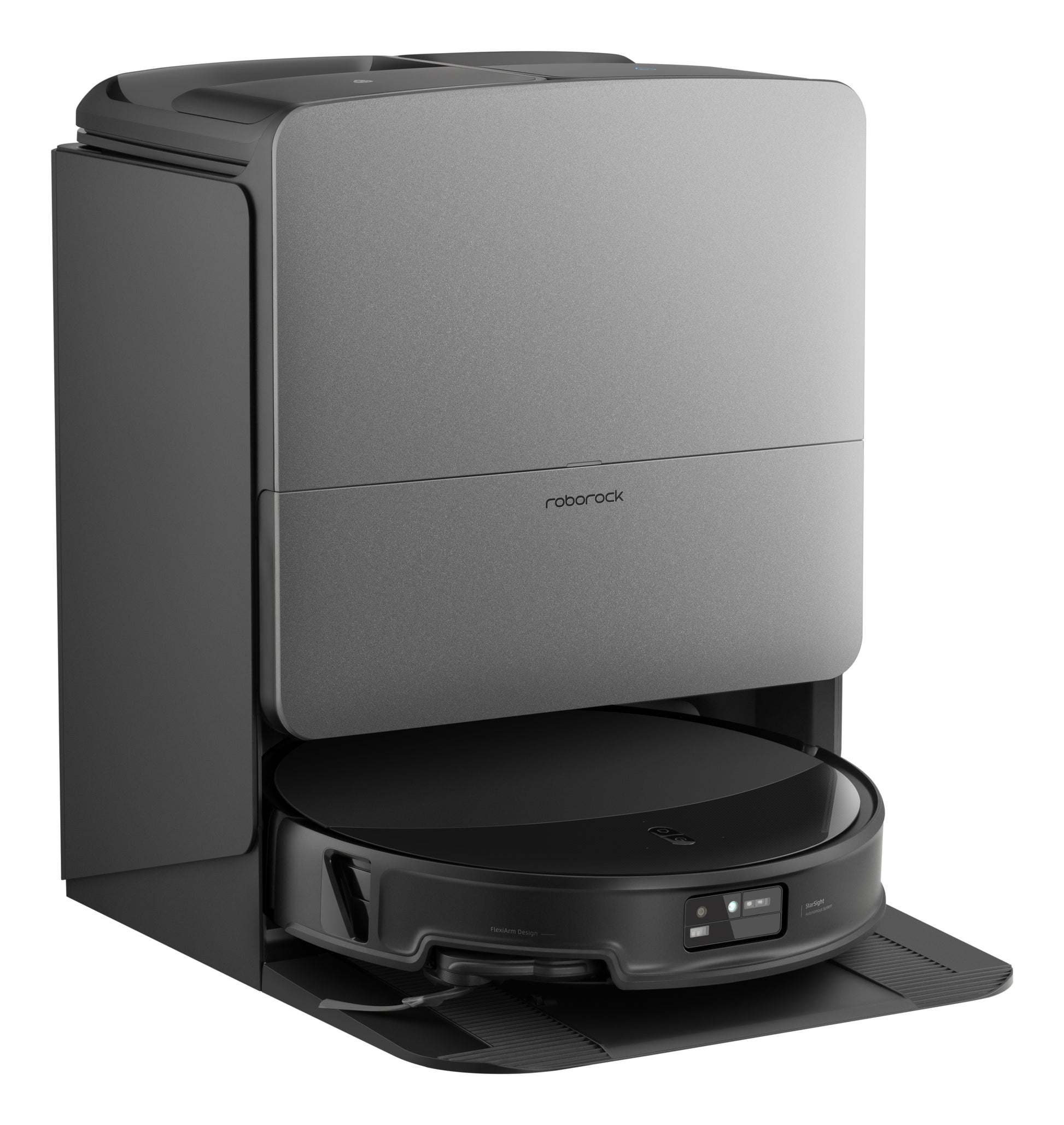 Roborock Saugroboter SAROS 20X, mit Absaugstation, mit Wischfunktion – 36000 Pa, 200 min, Höhe 80 mm